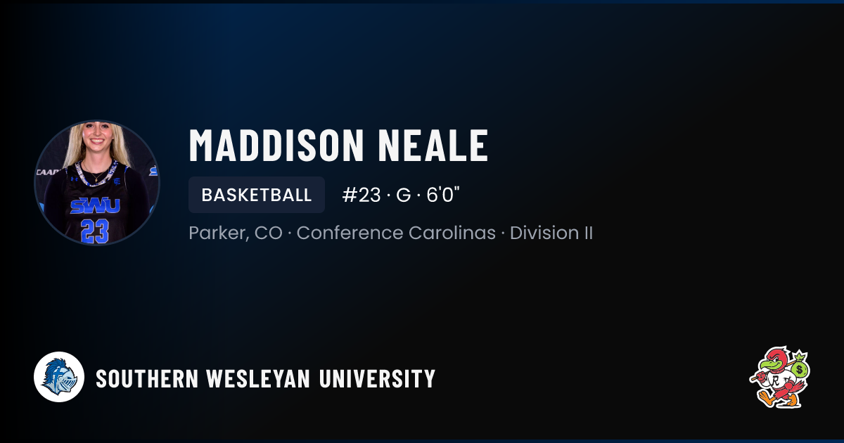 Maddison Neale Tusculum University Basketball NIL Deal | RallyFuel