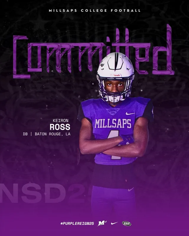 Keiron Ross, Football, Millsaps College