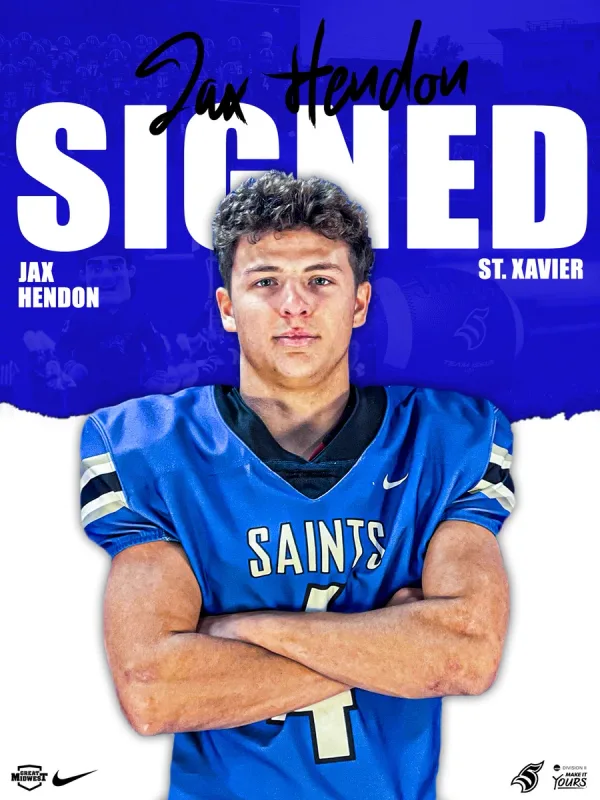 Jaxson Hendon, Football, Thomas More University