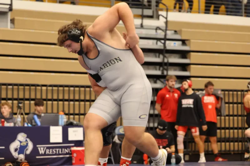 Carson Neely, Wrestling, Clarion